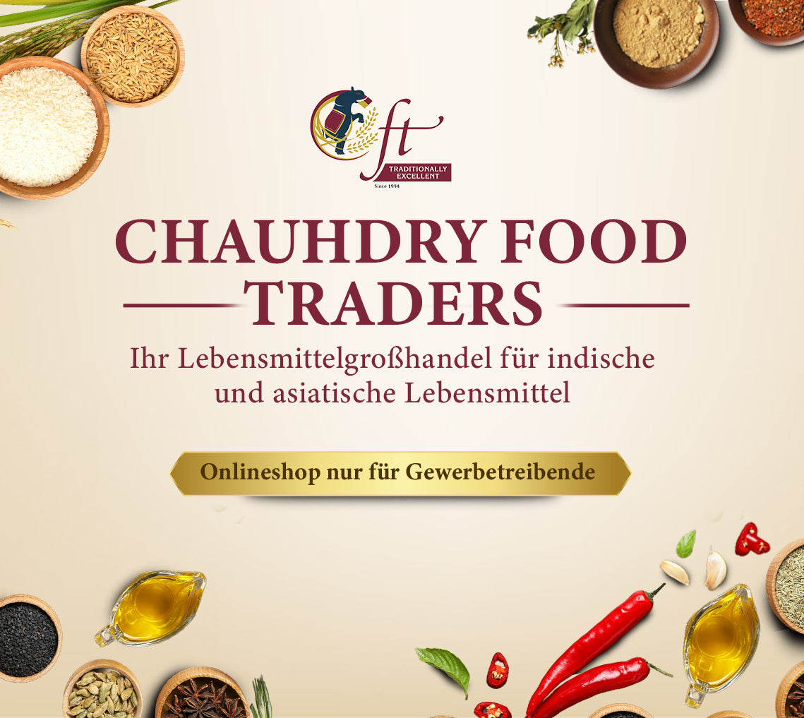 B2B Onlineshop für Gewerbetreibende, Indische und asiatische Lebensmittel, Großhandel, Berlin