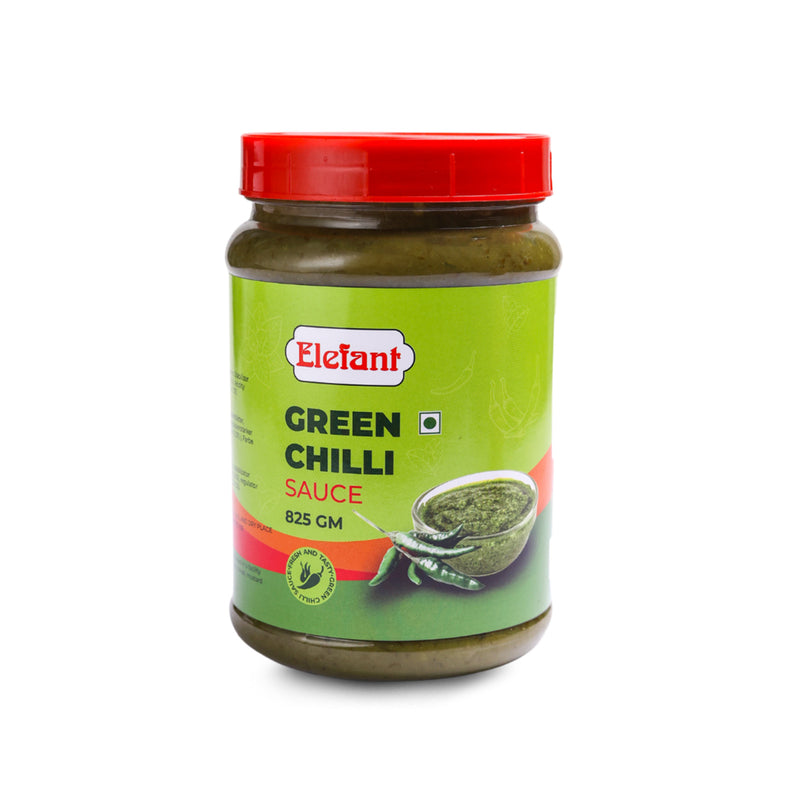 Green Chilli Sauce/Chutney (Elephant) 6x825g