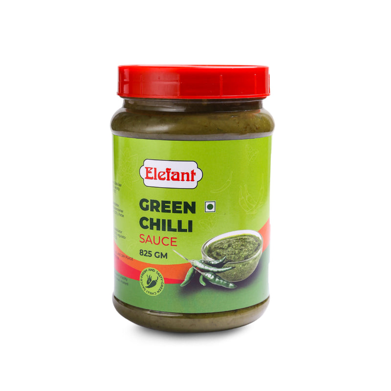 Green Chilli Sauce/Chutney (Elefant) 6x825g