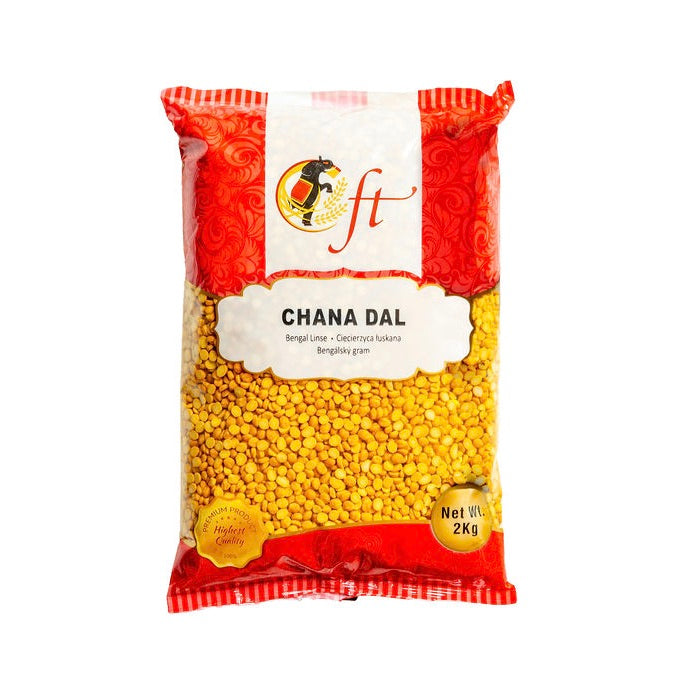 Chana Dal CFT (halbe Kichererbsen) 2kg