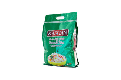 Kaspian Basmati 5kg (Extra Long Grain)