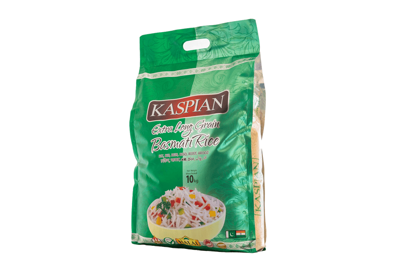 Kaspian Basmati Rice 10kg or 20kg (Extra Long Grain)