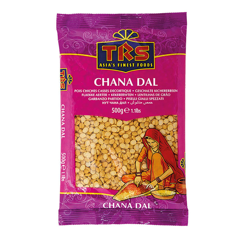 Chana Dal TRS (halbe Kichererbsen) 20x500g